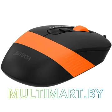 Мышь A4Tech Fstyler FM10S (оранжевый/черный) картинка 5